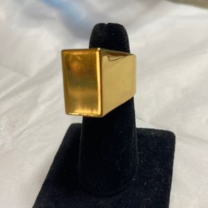 Vince Camuto gold tone fashion ring